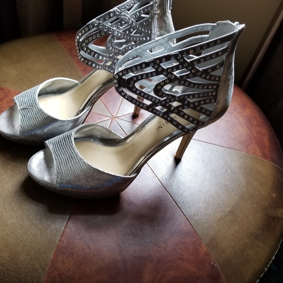 Shoes - Silver Dress Shoes
